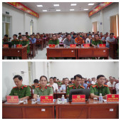 Công an xã Mỹ Tú tổ chức Hội nghị “Công an lắng nghe ý kiến Nhân dân” năm 2025