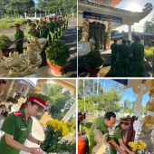 Công an xã Hòa An với tinh thần “uống nước nhớ nguồn” trên mảnh đất quê hương