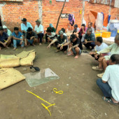 Công an xã Trần Đề liên tiếp triệt phá 02 điểm đá gà ăn thua bằng tiền