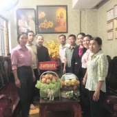 Công an xã Mỹ Tú tăng cường công tác tranh thủ người có uy tín trên địa bàn
