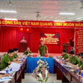 Đảng bộ Công an xã Vĩnh Thạnh nâng cao chất lượng sinh hoạt chi bộ