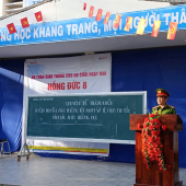 Công an phường Đại Thành tăng cường phòng, chống bạo lực học đường trên địa bàn phường