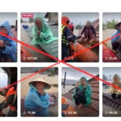 Nhận diện, cảnh giác các video, hình ảnh AI giữa lúc mưa lũ miền Trung