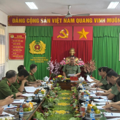 Ban Thường vụ Đảng ủy Công an thành phố triển khai Thông báo kết luận  giám sát tại Đảng ủy cơ sở Phòng Cảnh sát phòng cháy,  chữa cháy và cứu nạn, cứu hộ