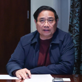 Thủ tướng họp khẩn trực tuyến với Bộ Công an và các bộ, ngành, cơ quan, địa phương về ứng phó, khắc phục hậu quả mưa lũ tại các tỉnh miền Trung