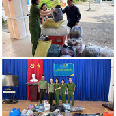 Chi đoàn Công an phường Đại Thành chung tay hỗ trợ  đồng bào miền Trung – Tây Nguyên