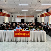 Phường Vị Tân và xã Vĩnh Thạnh triển khai xây dựng  địa bàn không ma túy