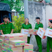 Công an phường Hưng Phú hướng về Miền trung và Tây Nguyên