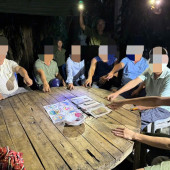 Công an phường Khánh Hòa triệt phá thành công điểm đánh bạc ăn thua bằng tiền