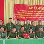 Công an xã Hòa An ra quân cao điểm tấn công các loại tội phạm và phát động phong trào thi đua “Ba nhất”