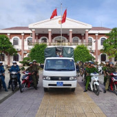 Công an xã Thạnh Thới An tổ chức Lễ ra quân cao điểm tấn công, trấn áp tội phạm bảo đảm an ninh, trật tự trên địa bàn