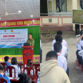 Công an xã Vị Thanh 1 đẩy mạnh tuyên truyền phòng, chống ma túy trong đợt cao điểm