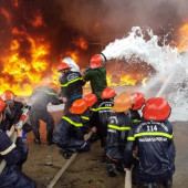 Phân công trách nhiệm, quan hệ phối hợp, quy trình xác minh, giải quyết vụ cháy trong Công an nhân dân