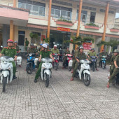 Công an xã Tân Phước Hưng tập trung thực hiện cao điểm tấn công, trấn áp tội phạm