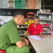 Công an phường Thới Long tăng cường bảo vệ động vật hoang dã  và nguồn lợi thủy sản trên địa bàn