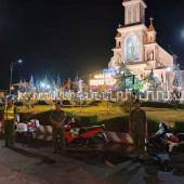 Công an thành phố Cần Thơ đảm bảo an ninh, trật tự Lễ Giáng sinh năm 2025