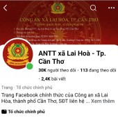 Công an xã Lai Hòa phát huy hiệu quả tuyên truyền phòng, chống tội phạm qua mạng xã hội