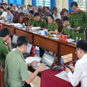 Thẩm định công tác Xây dựng địa bàn phường không ma túy tại  Công an phường Long Bình