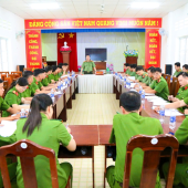 Kiểm tra, đánh giá các mặt công tác tại Công an phường Vĩnh Phước