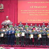 Công an TP Cần Thơ đạt thành tích cao tại Giải Búa liềm vàng lần thứ X - năm 2025 trong Công an nhân dân.