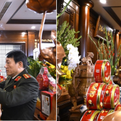 Đoàn Đại biểu Đảng uỷ Công an Trung ương dâng hương tưởng niệm Chủ tịch Hồ Chí Minh