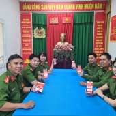 Công an phường Tân An tích cực tham gia Cuộc thi trực tuyến “Tìm hiểu quy định của Luật bầu cử đại biểu Quốc hội và Hội đồng nhân dân”