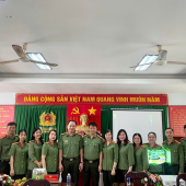 Bệnh viện Công an thành phố Cần Thơ tiếp và làm việc với Bệnh viện Y học cổ truyền Bộ Công an