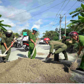 Xã Vị Thanh 1: Phát huy vai trò lực lượng tham gia bảo vệ  an ninh, trật tự cơ sở trong tình hình mới