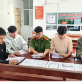 Công an phường Tân An tăng cường tuyên truyền, vận động công dân thực hiện nghĩa vụ tham gia Công an nhân dân năm 2026