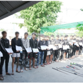 Cần Thơ: Kịp thời giải tán 21 thanh thiếu niên mang theo hung khí có dấu hiệu tụ tập gây rối trật tự công cộng