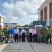 Công an xã Hòa Tú ra quân thực hiện cao điểm tấn công, trấn áp tội phạm, bảo đảm an ninh, trật tự