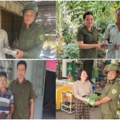 Những ngày đầu ra quân cao điểm của Công an xã Phương Bình