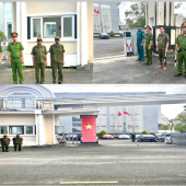 Công an phường Vị Tân bảo đảm an ninh, an toàn Kỳ họp thứ 7, Hội đồng nhân dân thành phố Cần Thơ nhiệm kỳ 2021 – 2026