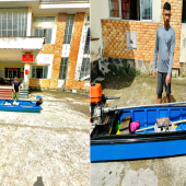 Công an xã Lương Tâm bắt quả tang 02 vụ sử dụng công cụ xung điện khai thác thủy sản trái phép