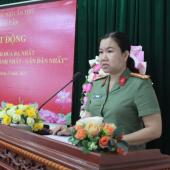 Phòng Hậu cần phát động phong trào thi đua “Ba nhất: Kỷ luật nhất – Trung thành nhất – Gần dân nhất” quyết tâm xây dựng đội ngũ cán bộ hậu cần “Trung với Đảng, hiếu với dân, vì nước quên thân, vì dân phục vụ”