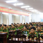 Công an thành phố Cần Thơ tập huấn sử dụng thiết bị phục vụ công tác cho lực lượng Công an cấp xã
