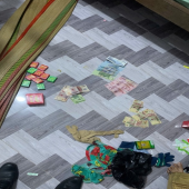 Công an xã Hồ Đắc Kiện triệt xóa điểm đánh bạc trái phép