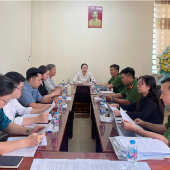 Công an phường Tân An tham mưu tổ chức Hội đồng xét tuyển thành viên Tổ bảo vệ an ninh, trật tự ở cơ sở