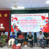 Công an xã Tân Long lan tỏa nghĩa cử hiến máu tình nguyện vì cộng đồng