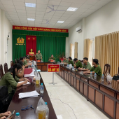 Kiểm tra công tác tuyển chọn công dân tham gia Công an nhân dân  năm 2026 tại Công an phường Long Phú 1