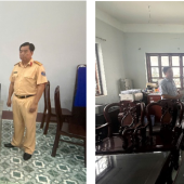 ĐẠI TÁ LÊ ĐỨC BẢY, PHÓ GIÁM ĐỐC CÔNG AN THÀNH PHỐ CẦN THƠ KIỂM TRA CÔNG TÁC SÁT HẠCH LÁI XE TẠI CÁC TRUNG TÂM GIÁO DỤC, ĐÀO TẠO VÀ SÁT HẠCH LÁI XE TRÊN ĐỊA BÀN THÀNH PHỐ