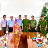 Công an cơ sở tăng cường bảo đảm an ninh, trật tự  dịp Giáng sinh năm 2025