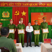 Công an xã Tân Hòa làm tốt công tác tấn công tội phạm, tệ nạn xã hội và tội phạm ma túy