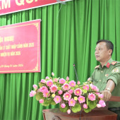 Phòng Quản lý xuất nhập cảnh tổng kết công tác quản lý xuất nhập cảnh năm 2025 và triển khai nhiệm vụ năm 2026