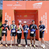 Công an thành phố Cần Thơ giành 2 giải Nhất tại Giải Vietnam Highlands Trail