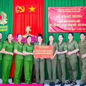 Công an phường Hưng Phú triển khai hiệu quả  mô hình “Nữ an ninh, trật tự chung sức vì Nhân dân phục vụ”