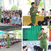 Công an xã An Ninh đẩy mạnh công tác tuyên truyền, giáo dục pháp luật trong học đường