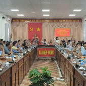 Công an xã Hiệp Hưng bảo đảm an ninh, an toàn Hội nghị  liên tịch lấy ý kiến cử tri