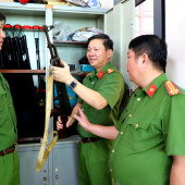 Lãnh đạo Công an thành phố kiểm tra, chỉ đạo công tác bảo đảm ANTT phục vụ Đại hội Đảng lần thứ XIV