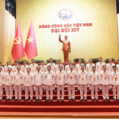 Đoàn đại biểu Đảng bộ Công an Trung ương đóng góp nhiều ý kiến vào các dự thảo Văn kiện trình Đại hội Đảng